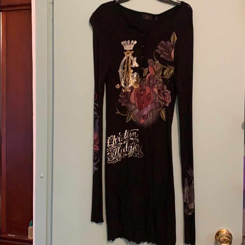 Christian Audigier Dress